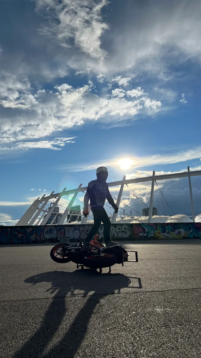 Хронологія аварії (з кінця до початку):